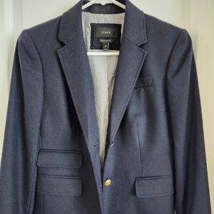 Petite schoolboy blazer in navy / PETITE 6 / NAVY